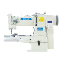 QS-28BL-2A double needle  auto lubricating big hook  cylinder bed heavy duty triple feed lockstitch industrial sewing machine